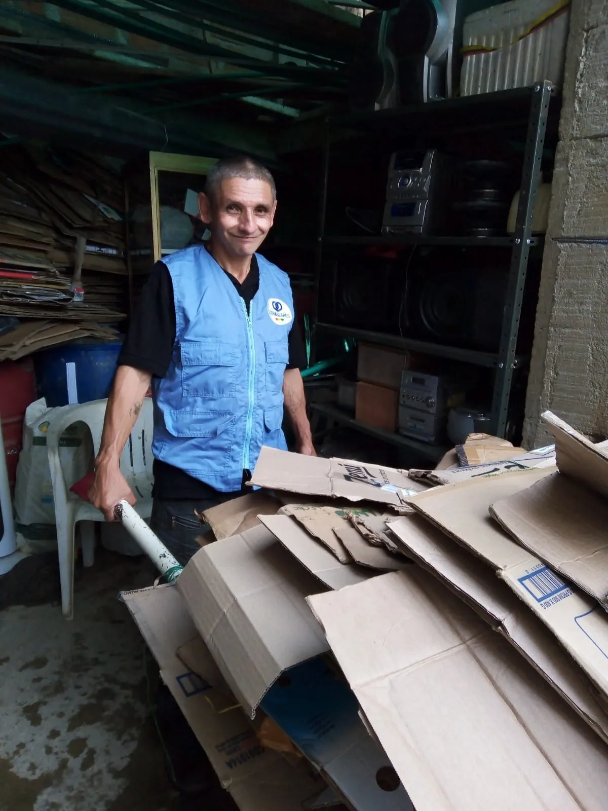 Clasificación de materiales aprovechables