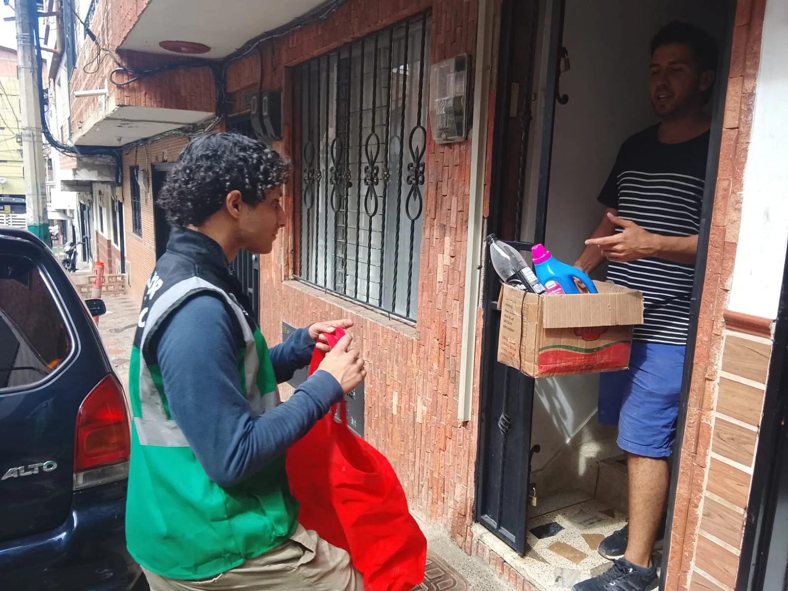 Ruta de recolección en Medellín